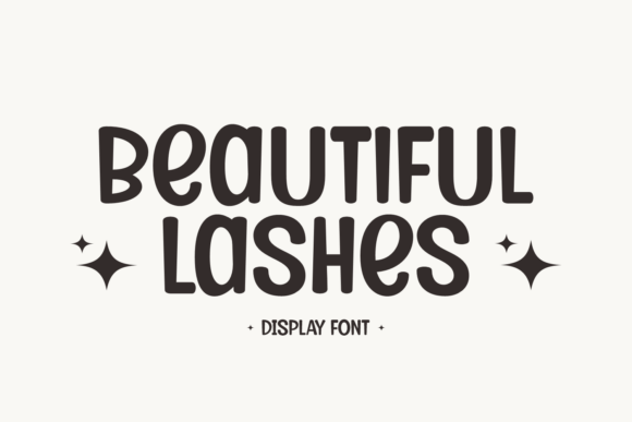 Beautiful Lashes Font - Featured Image