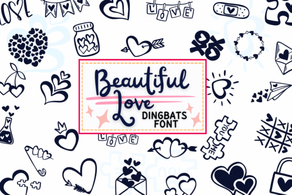 Beautiful Love Font - Featured Image