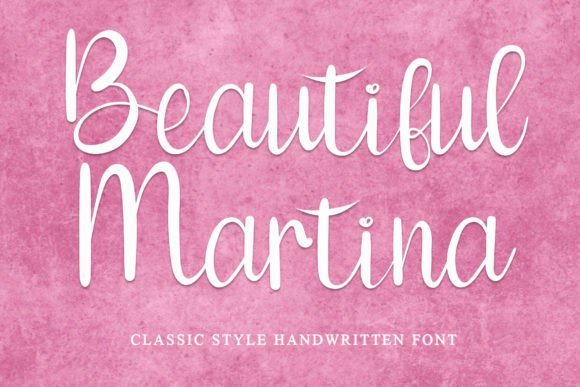 Beautiful Martina Font - Featured Image