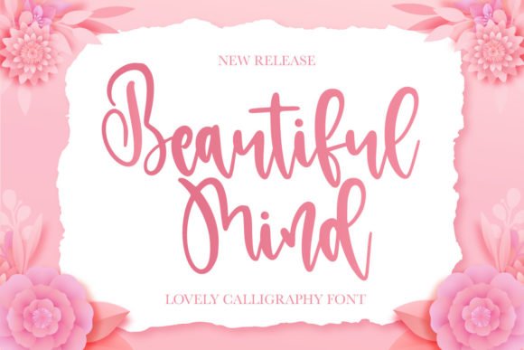 Beautiful Mind Font - Featured Image