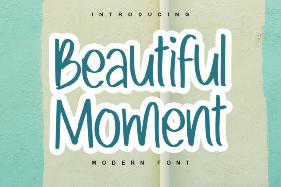 Beautiful Moment Font - Featured Image