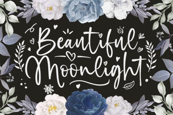 Beautiful Moonlight Font - Featured Image