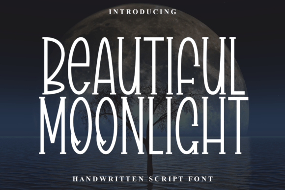 Beautiful Moonlight Font - Featured Image