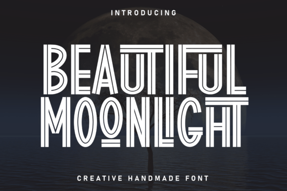 Beautiful Moonlight Font - Featured Image
