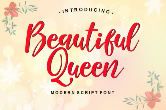 Beautiful Queen Font - Featured Image