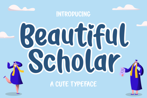 Beautiful Scholar Font - Featured Image