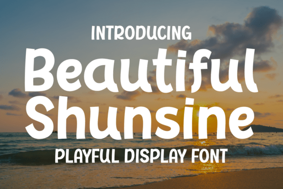 Beautiful Shunsine Font - Featured Image