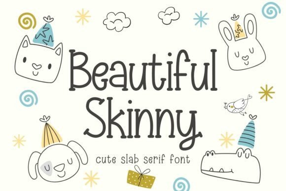 Beautiful Skinny Font - Featured Image