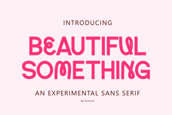 Beautiful Something Font - Featured Image