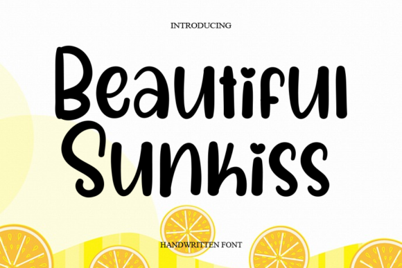 Beautiful Sunkiss Font - Featured Image
