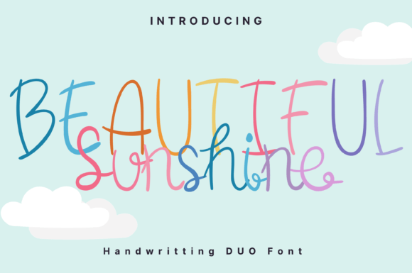 Beautiful Sunshine Font - Featured Image