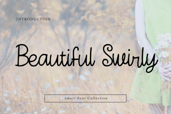 Beautiful Swirly Font - Featured Image