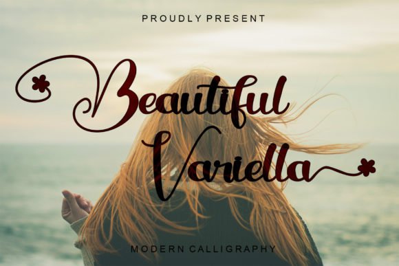 Beautiful Variella Font - Featured Image