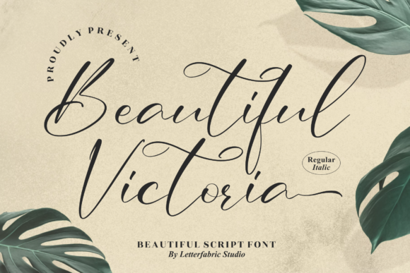 Beautiful Victoria Font - Featured Image