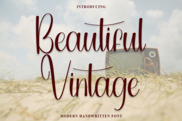 Beautiful Vintage Font - Featured Image