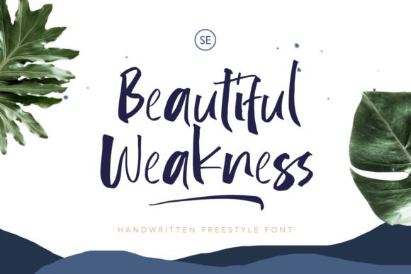 Beautiful Weakness Font - Featured Image