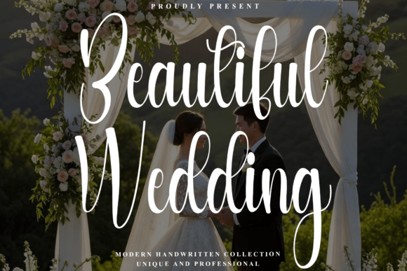 Beautiful Wedding Font - Featured Image