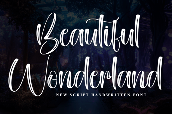 Beautiful Wonderland Font - Featured Image