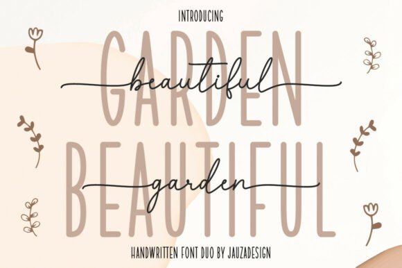 Beautifulgarden Font - Featured Image