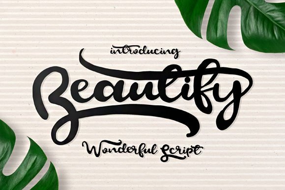 Beautify Script Font - Featured Image