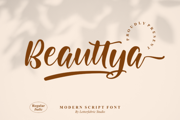 Beauttya Font - Featured Image
