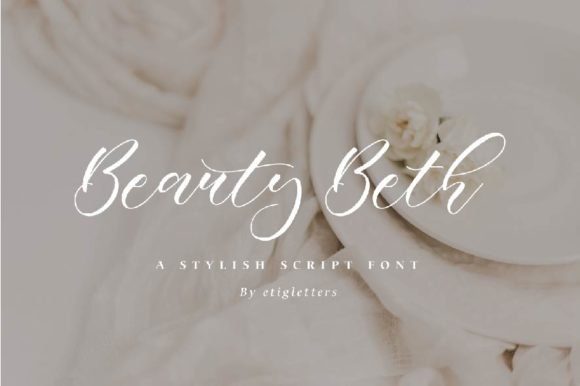 Beauty Beth Font - Featured Image