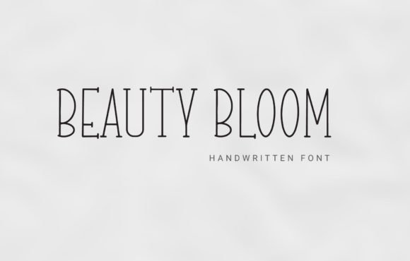 Beauty Bloom Font - Featured Image