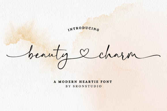 Beauty Charm Font - Featured Image