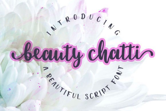 Beauty Chatti Font - Featured Image