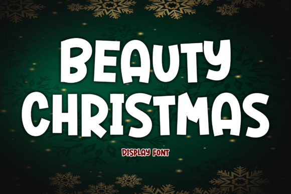 Beauty Christmas Font - Featured Image