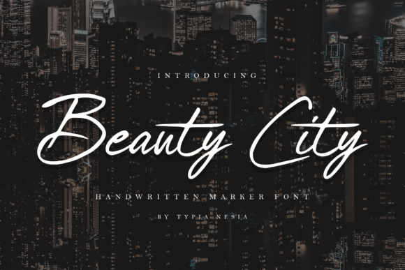 Beauty City Font - Featured Image