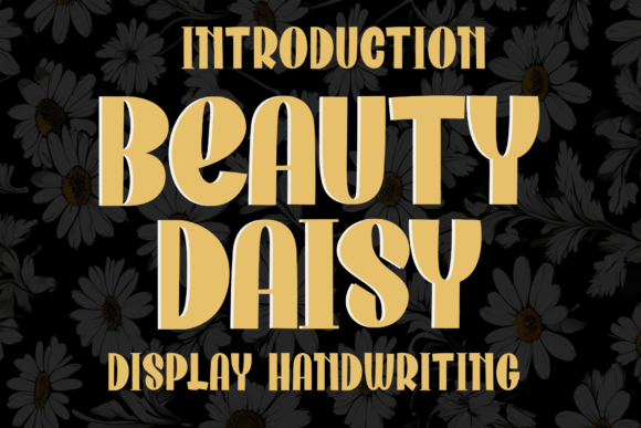 Beauty Daisy Font - Featured Image