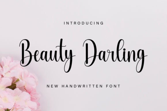 Beauty Darling Font - Featured Image