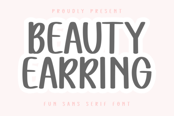 Beauty Earring Font - Featured Image