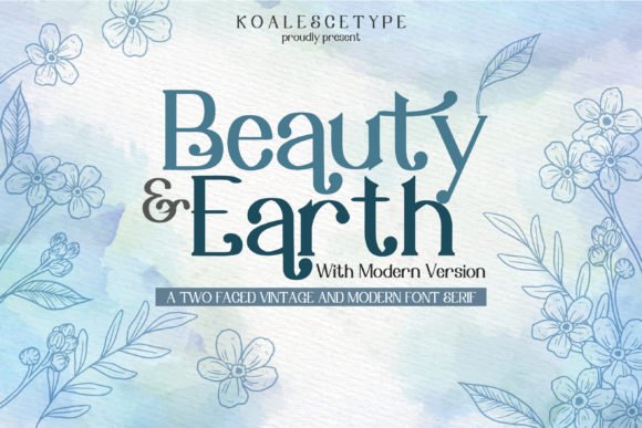 Beauty Earth Font - Featured Image