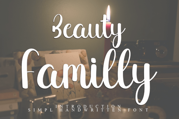 Beauty Familly Font - Featured Image