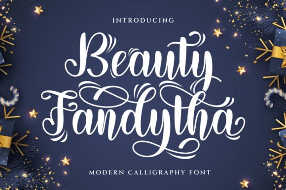 Beauty Fandytha Font - Featured Image