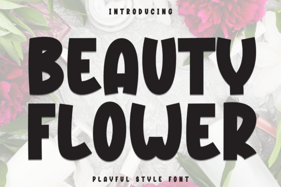 Beauty Flower Font - Featured Image