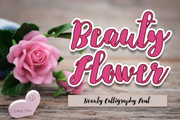 Beauty Flower Font - Featured Image