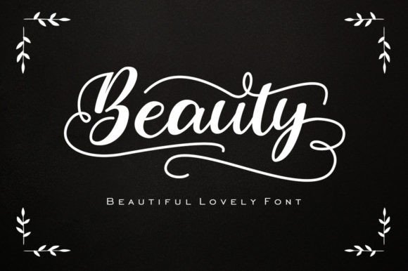 Beauty Font - Featured Image