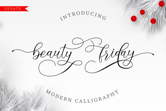 Beauty Friday Font - Featured Image