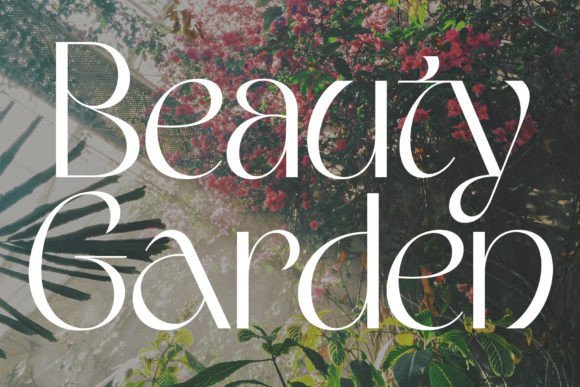 Beauty Garden Font - Featured Image