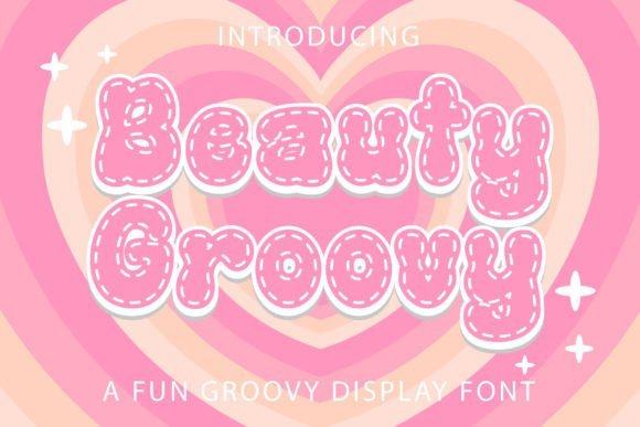 Beauty Groovy Font - Featured Image
