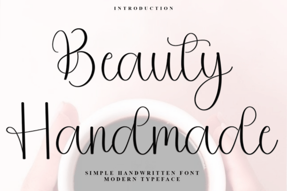 Beauty Handmade Font - Featured Image