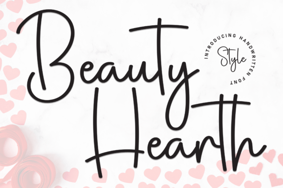 Beauty Hearth Font - Featured Image