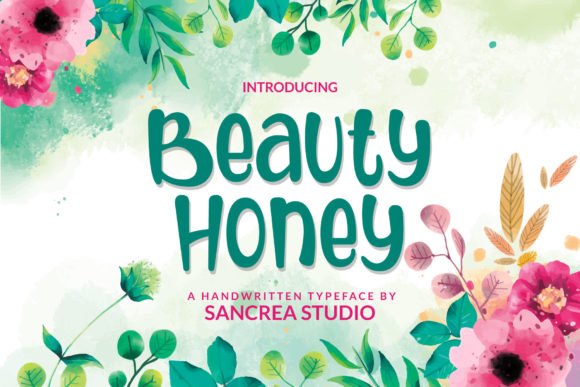 Beauty Honey Font - Featured Image
