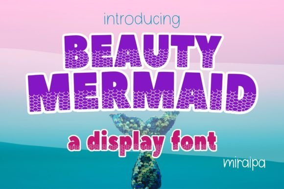 Beauty Mermaid Font - Featured Image