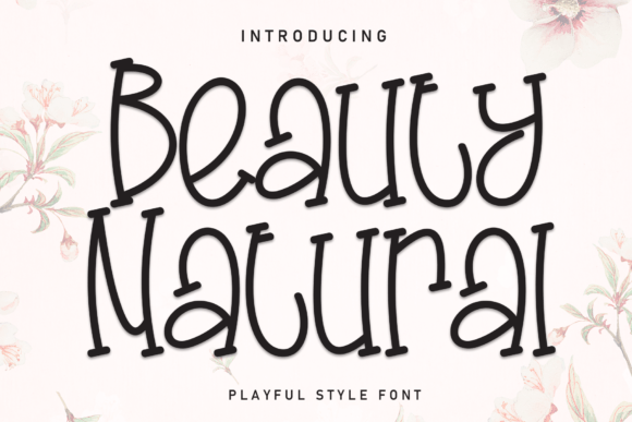 Beauty Natural Font - Featured Image