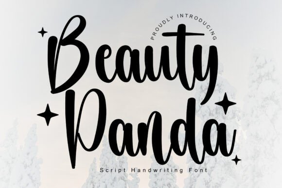 Beauty Panda Font - Featured Image