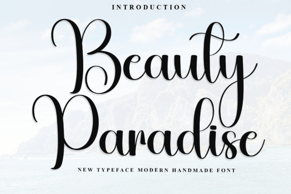 Beauty Paradise Font - Featured Image